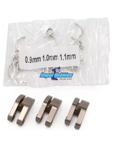 Mazas embrague aluminio 1/8 Buggy Hobbytech HTR-1920002