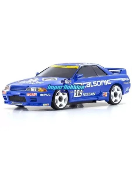 Carrosserie blanche à peindre 94mm + Jantes Kyosho Mini-Z AWD Nissan Skyline GT-R R32 Group A MZN201