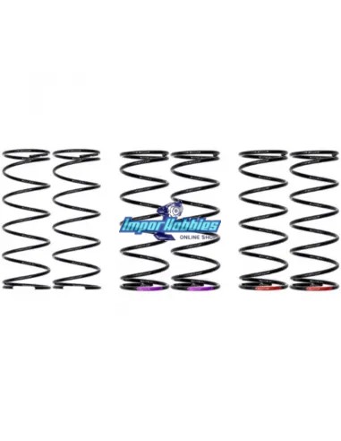 Kit muelles delanteros 65mm 3 durezas Hobbytech Spirit NXT / RR HTR-598320