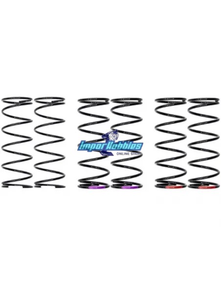 Kit ressorts amortisseur avant 65mm 3 dureté Hobbytech Spirit NXT / RR HTR-598320