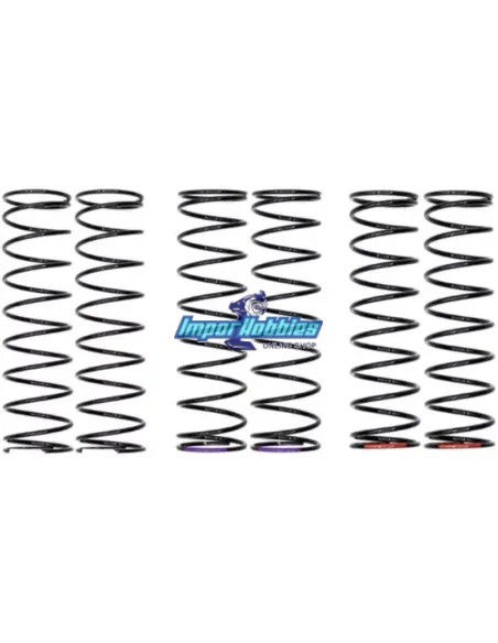 Kit muelles traseros 85mm 3 durezas Hobbytech Spirit NXT / RR HTR-598321