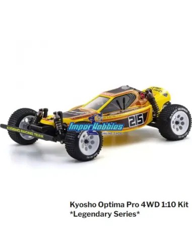 Coche RC Kyosho Optima Pro 1/10 4WD Buggy Kit - Legendary Series 30620B