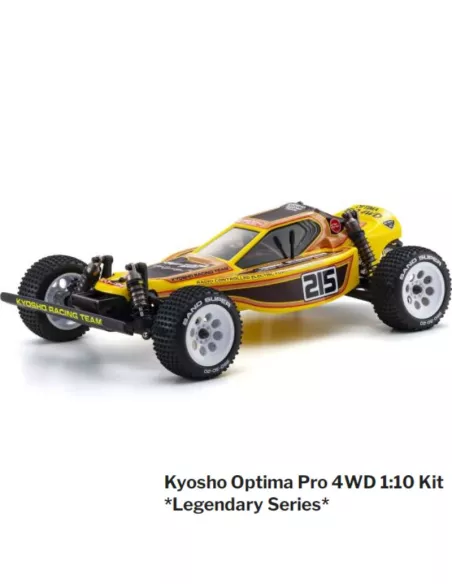 Kyosho Optima Pro 1/10 4WD Buggy Kit RC Car - Legendary Series 30620B