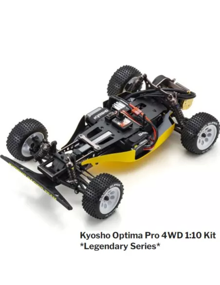 Kyosho Optima Pro 1/10 4WD Buggy Kit RC Car - Legendary Series 30620B