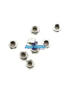 Tuercas rueda autoblocantes 5mm (8 Uds.) Traxxas TRX4147 - Traxxas Revo 3.3