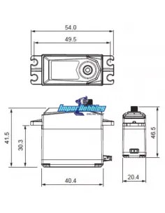 Standard servo rc car 1/10 - Kyosho Perfex KS4071-06W 6Kg - 0.15s. EZ Series 82281 - Syncro KS-202 82238 2