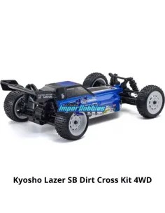 Kyosho Lazer SB Dirt Cross 4WD 1/10 Buggy EP Kit RC Car - 34321 2