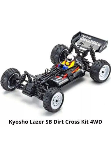 Kyosho Lazer SB Dirt Cross 4WD 1/10 Buggy EP Kit RC Car - 34321