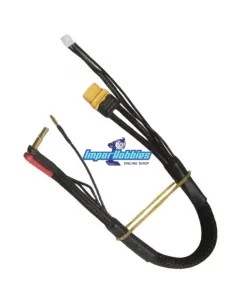 Cable de carga y balanceo Hi-Amp Pro Lipo 2S XT60 - Banana 4-5mm 30cm Fussion FS-00106
