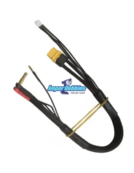 Cordon Charge & Equilibrage Hi-Amp Lipo 2S XT60 - Banane 4-5mm 30cm Fussion FS-00106