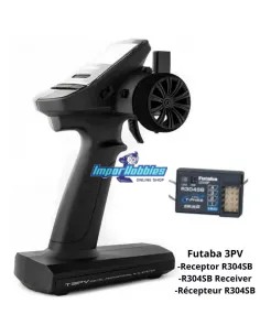 Futaba 3PV Transmitter - R304SB Receiver 4ch FHSS 01000014 2