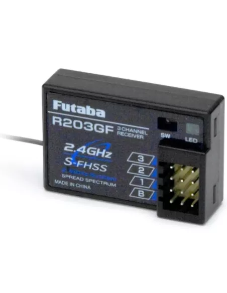 Futaba R203GF S-FHSS 3-ch Receiver 01000500