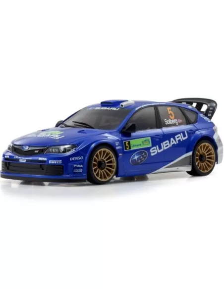 Painted Body 94mm Kyosho Mini-Z AWD Subaru Impreza WRC 2008 MZP471WR