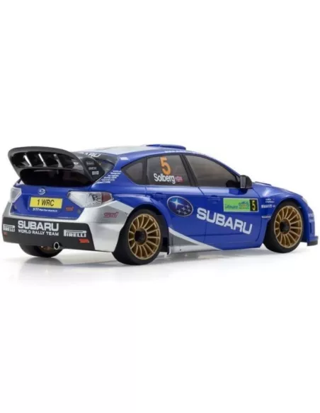 Painted Body 94mm Kyosho Mini-Z AWD Subaru Impreza WRC 2008 MZP471WR