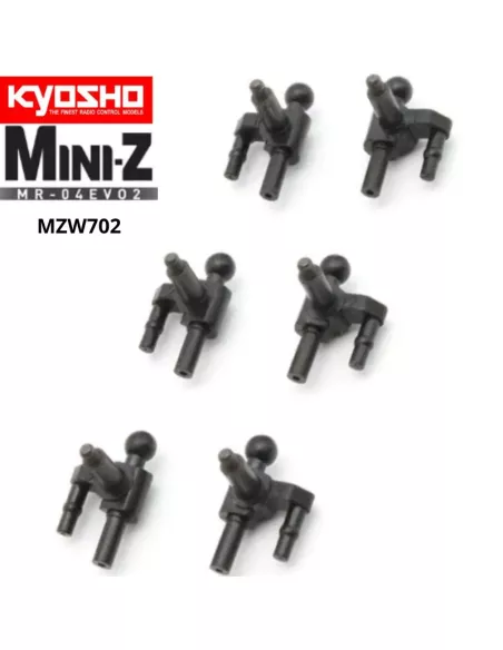 Camber Knuckle Set - 1 - 2 - 3 Deg Kyosho Mini-Z MR-04 MZW702