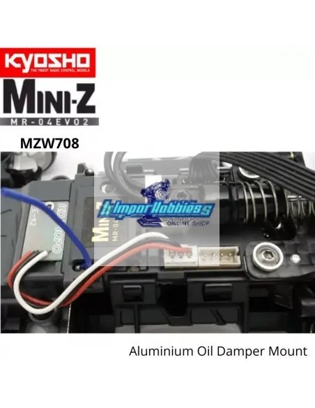 Soporte de amortiguador de aceite en aluminio Kyosho Mini-Z MR-04 MZW708