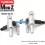 Manguetas delanteras aluminio 2.5 Deg Kyosho Mini-Z MR-04 MZW710-25