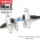 Manguetas delanteras aluminio 1.5 Deg Kyosho Mini-Z MR-04 MZW710-15