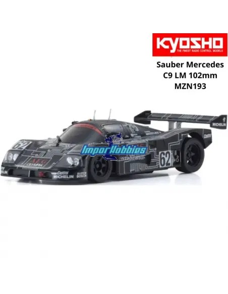 Carrosserie blanche à peindre 102mm Kyosho Mini-Z Sauber Mercedes C9 Gr. C LM MZN193