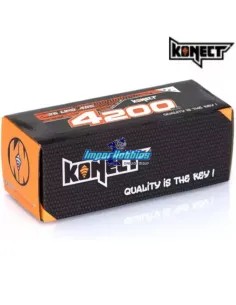 Batería Lipo Stick 2S 7.4V 4200mah 40C caja dura Deans Konect KN-LP2S4200 2
