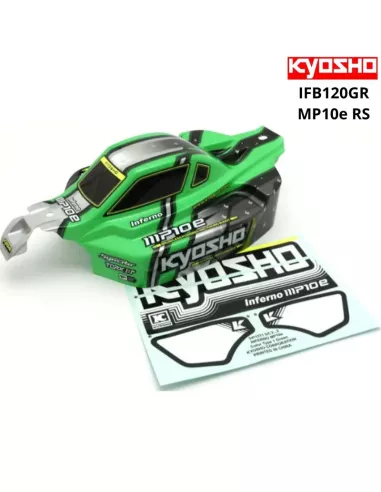 Printed Body Set - Green Kyosho Inferno MP10e RS IFB120GR