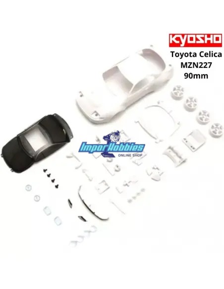 Carrosserie blanche à peindre 90mm Kyosho Mini-Z AWD Toyota Celica Turbo WRC 1993 MZN227