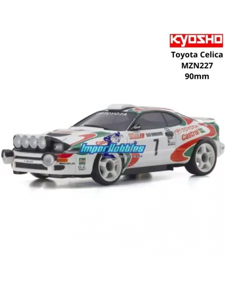 Carrosserie blanche à peindre 90mm Kyosho Mini-Z AWD Toyota Celica Turbo WRC 1993 MZN227