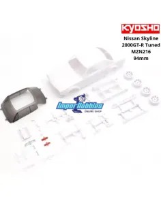 Carrocería para pintar 94mm Kyosho Mini-Z Nissan Skyline 2000GT-R (KPGC10) Tuned Ver. MZN216