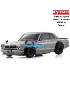 Carrocería para pintar 94mm Kyosho Mini-Z Nissan Skyline 2000GT-R (KPGC10) Tuned Ver. MZN216 2