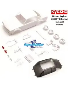 Carrocería para pintar 94mm Kyosho Mini-Z Nissan Skyline 2000GT-R (KPGC10) Racing Ver. MZN222
