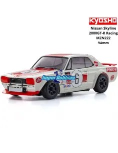 Carrosserie blanche à peindre 94mm Kyosho Mini-Z Nissan Skyline 2000GT-R (KPGC10) Racing Ver. MZN222 2
