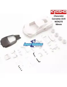 Carrocería para pintar 98mm Kyosho Mini-Z Chevrolet Corvette C8-R MZN215 1/28