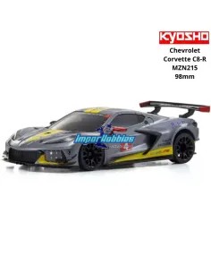 Carrocería para pintar 98mm Kyosho Mini-Z Chevrolet Corvette C8-R MZN215 1/28 2