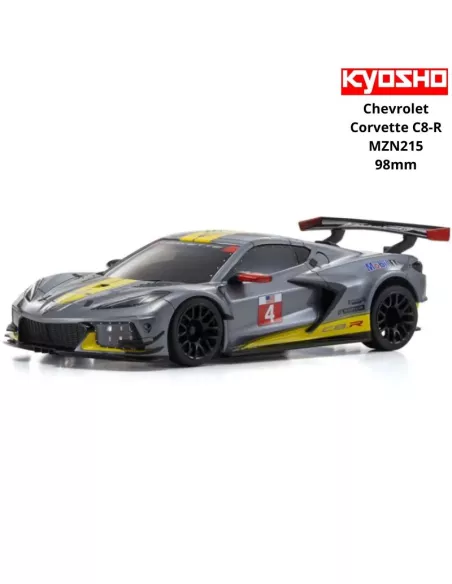 White Body Painting 98mm - Kyosho Mini-Z Chevrolet Corvette C8-R MZN215