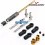 Kit enlaces / soporte estabilizadora trasera Kyosho Optima Series Koswork KOS04305ROD - OTW102B/OTW135/UTW005B