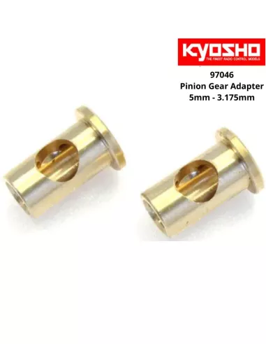 Pinion Gear Adapter 5mm to 3.17mm - 2 (U.)  Kyosho 97046