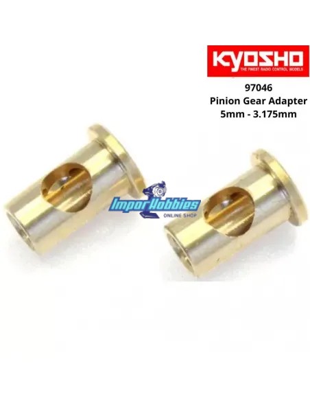 Adaptador de piñón de 5mm a 3.17 mm (2 Uds.) Kyosho 97046