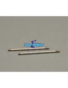 Vástago amortiguador trasero titanio (2 Uds.) Thunder Tiger EB4 S2 PD1343 - Thunder Tiger EB-4 S2 / EB4 S2.5