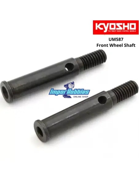 Ejes de rueda delanteros (2 Uds.) Kyosho Ultima SB UM587