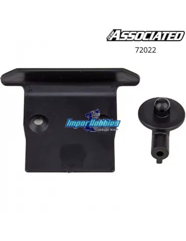 Soporte de carrocería trasero y parachoques delantero - Team Associated RB10 RTR AS72022