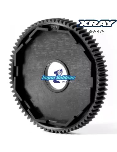 Spur Gear - 3-Pad - 75T 48P Xray XB2...