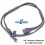 Cable carga baterías lipo receptor conector JR - XT60 30cmm XTR-0305
