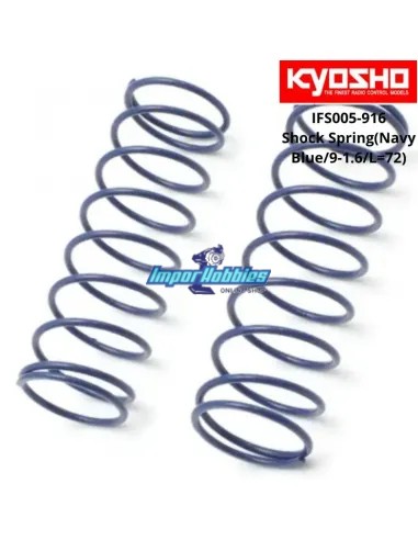 Front Shock Spring 72mm Navy Blue...