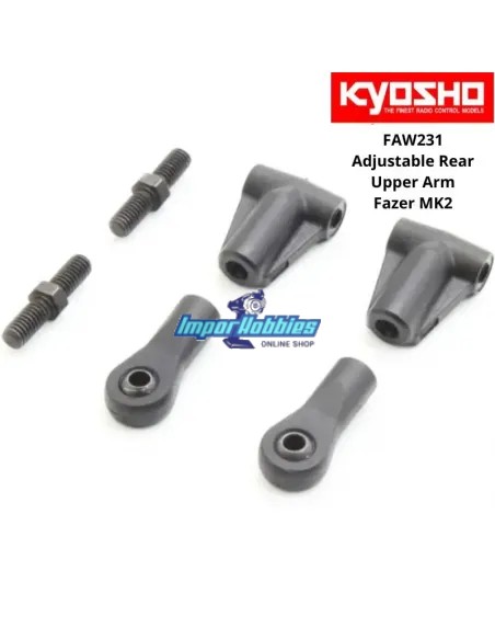 Tirante trasero superior ajustable Kyosho Fazer MK2 FAW231