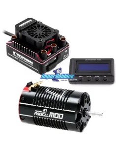 Combo Variador - Motor - Tarjeta Performa P1 150A - 2100Kv 1/8 Off-Road PA9423-1