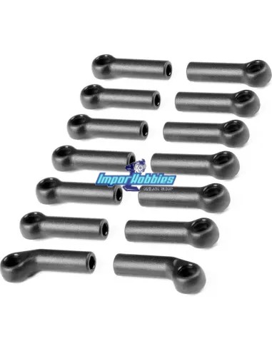 Rotulas plásticas 5.4mm (12+1+1) Xray X8'24 / XB2'25 / XB4'25 322660