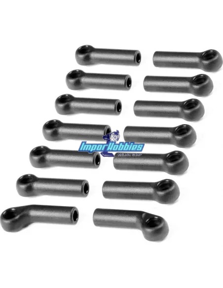 Rotulas plásticas 5.4mm (12+1+1) Xray X8'24 / XB2'25 / XB4'25 322660