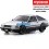 Carrosserie peinte 94mm Kyosho Mini-Z AWD Toyota Corolla Levin AE86 Blanc / Noir MZP473WBK