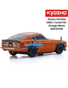 Carrosserie peinte 90mm Kyosho Mini-Z AWD Nissan Fairlady 240Z-L Tuned Ver. Orange MZP475OR 2