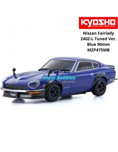 Painted Body 90mm Kyosho Mini-Z AWD Nissan Fairlady 240Z-L Tuned Ver. Metallic Blue MZP475MB